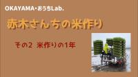 赤木さんちの米作りその２「米作りの１年」